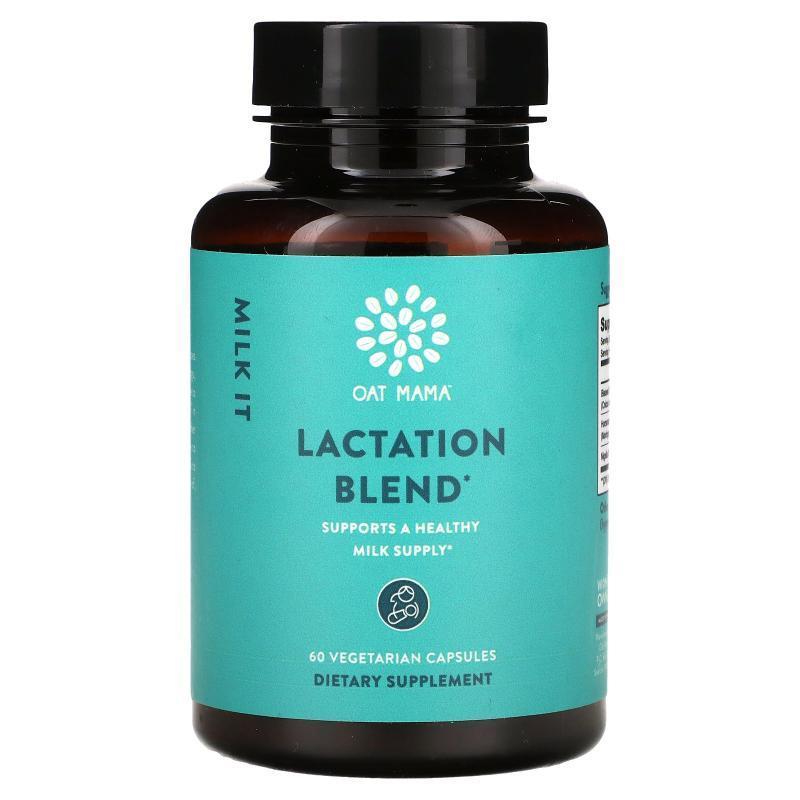 Oat Mama,Milk It, Lactation Blend, 60 Vegetarian Capsules