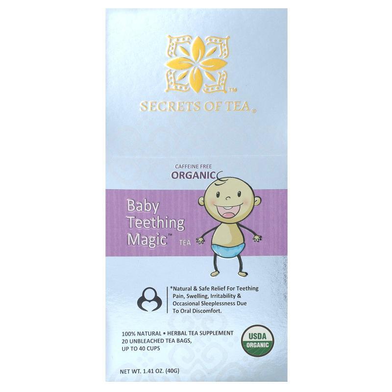 Secrets of Tea,Organic Baby Teething Magic Tea