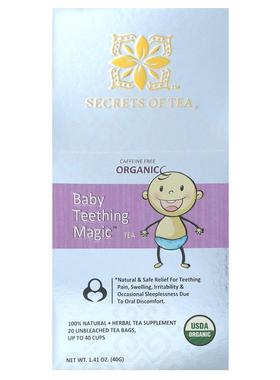 Secrets of Tea,Organic Baby Teething Magic Tea