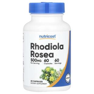 Nutricost Rhodiola Rosea扫罗码布尔神经系统健康认知身体机能耐