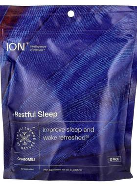 ION Intelligence of Nature,Restful Sleep 安稳睡眠，洋甘菊，2
