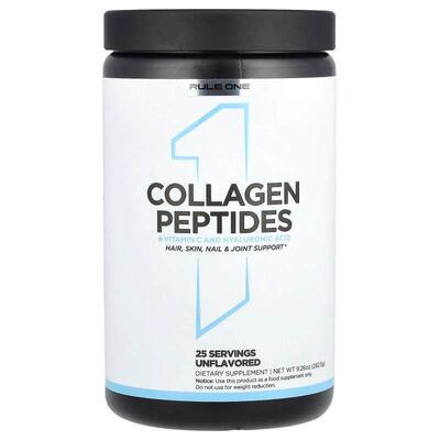 Rule One Proteins,Collagen Peptides + Vitamin C and Hyaluron