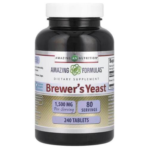 Amazing Nutrition,酿酒酵母，250 毫克，240 片