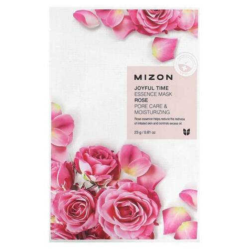 迷之芬,Joyful Time Essence Beauty Mask, Rose, 1 Sheet, 0.81