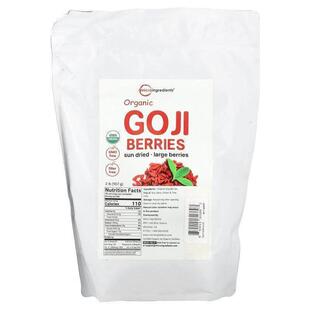 Micro Ingredients,Organic Goji Berries , 2 lb (907 g)