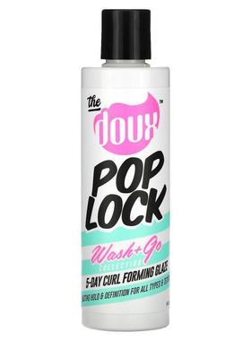The Doux,Pop Lock，洗即净系列，5 天卷曲定型凝胶，8 液量盎司2