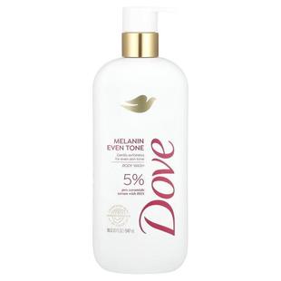 多芬,Body Wash, Melanin Even Tone, 18.5 fl oz (547 ml)