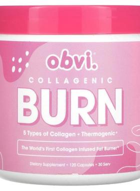 Obvi,胶原蛋白燃烧，120 粒胶囊