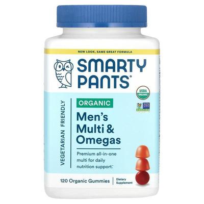 SmartyPants,Organics，男性配方，120 粒素食软糖