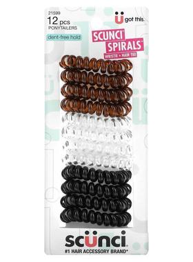 Scunci压痕发带12个