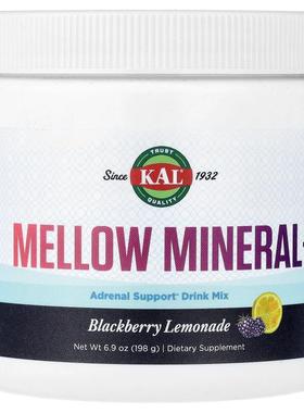 KAL,Mellow Mineral+, Blackberry Lemonade, 6.9 oz (198 g)