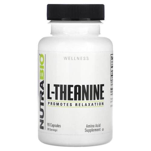 Nutrabio Labs,L-茶氨酸，200 毫克，90 粒胶囊