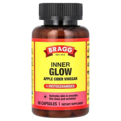 布拉格,Inner Glow, Apple Cider Vinegar + Phytoceramides, 90