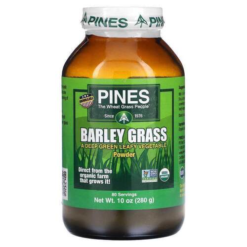 Pines International,Barley Grass Powder, 10 oz (280 g)