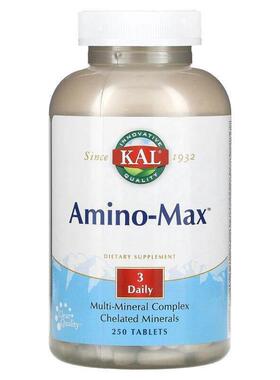 KAL,Amino-Max, 250 Tablets