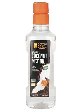 BetterBody Foods,Organic Coconut MCT Oil, 16.9 fl oz (500 ml