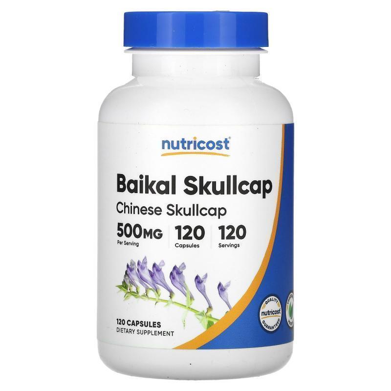 Nutricost,Baikal Skullcap, 500 mg, 120 Capsules