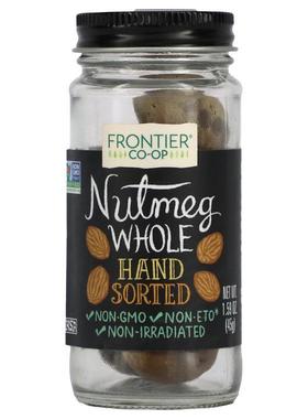 Frontier Co-op,肉豆蔻，整颗，1.59 盎司（45 克）