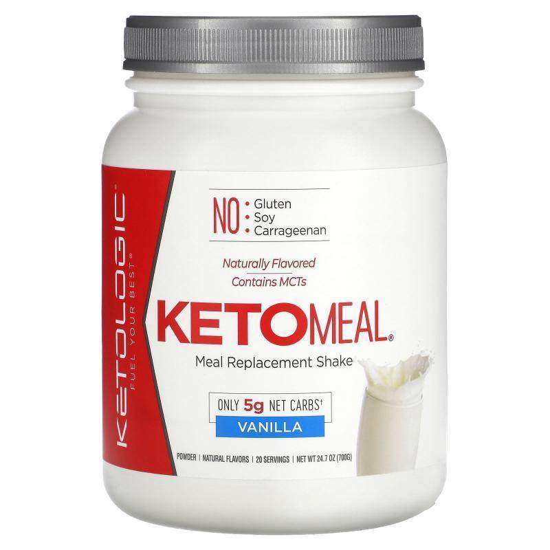 KetoLogic,KetoMeal, Meal Replacement Shake, Chocolate
