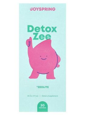 JoySpring,Detox Zee，1 液量盎司（30 毫升）