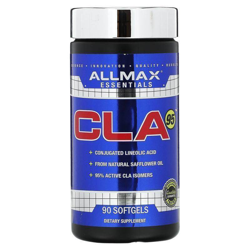 ALLMAX共轭亚油酸CLA95天然红花油提取塑形帮助运动健身膳食补充