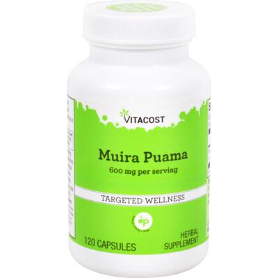 Vitacost,Muira Puama, 120 Capsules (300 mg per Capsule)