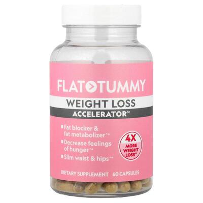 Flat Tummy,Weight Loss Accelerator, 60 Capsules