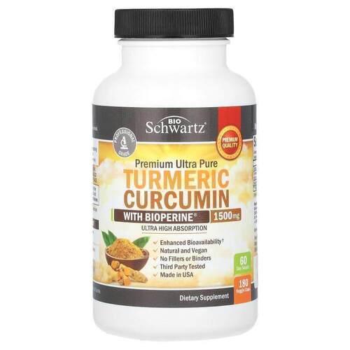 BioSchwartz,Turmeric Curcumin With Bioperine