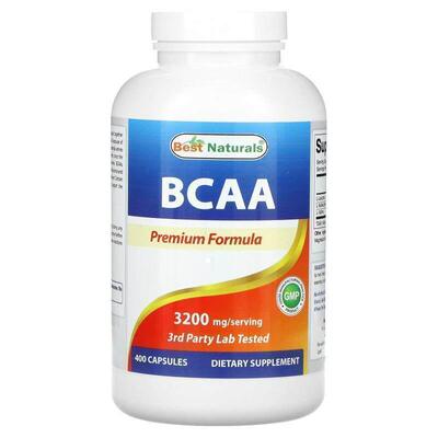 Best Naturals,BCAA, 800 mg, 400 Capsules
