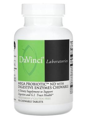 DaVinci Laboratories of Vermont,Mega Probiotic ND with Diges