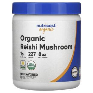 Nutricost,Organic Reishi Mushroom, Unflavored, 8 oz (227 g)