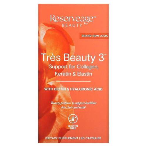 Reserveage Nutrition,Tres Beauty 3，90粒胶囊