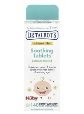 Dr. Talbot's,舒缓片剂，洋甘菊味，3 个月以上，140 片