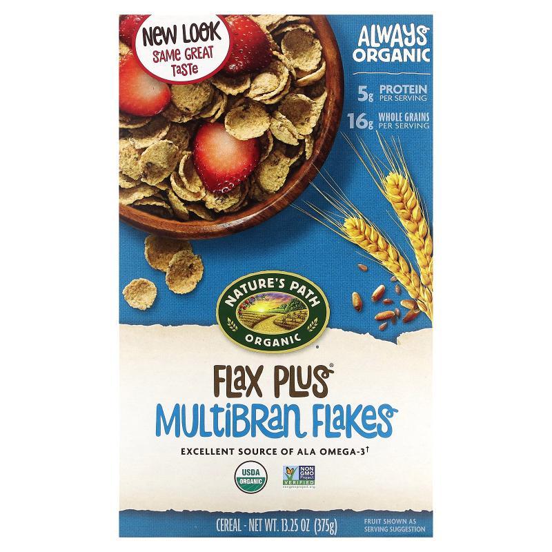 Nature's Path,Organic, Flax Plus Cereal, Pumpkin Raisin Crun