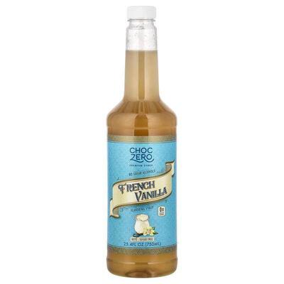 ChocZero,Premium Syrup, French Vanilla, Sugar Free, 25.4 fl