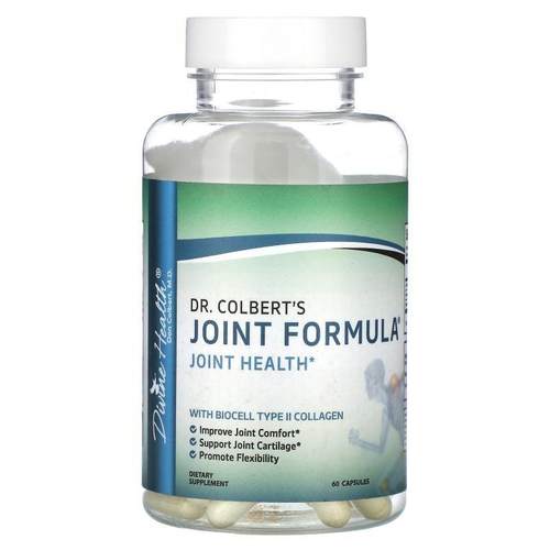 Divine Health,Dr. Colbert's Joint Formula, 60 Capsules