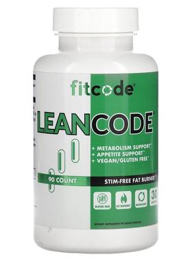 FITCODE,LeanMode，90 粒素食胶囊