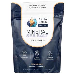 Co. Fine Grind Sea Salt Mineral 454 Baja Gold