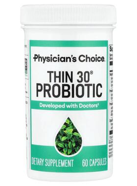 Physician's Choice,Thin 30® Probiotic, 60 Capsules