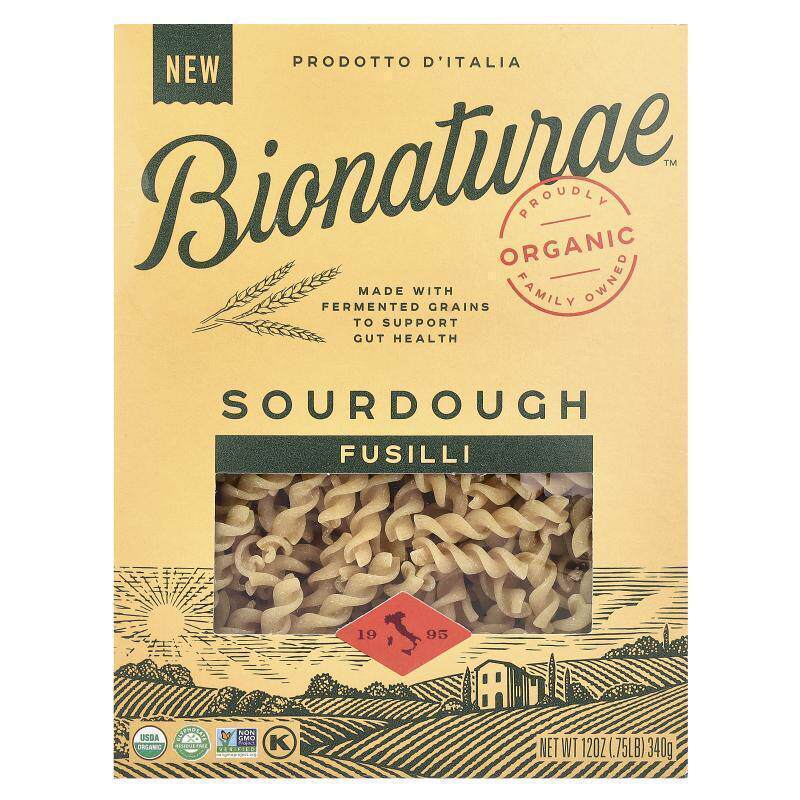Bionaturae,Sourdough Fusilli, 12 oz (.75 lb) 340 g