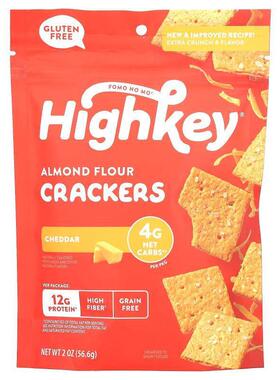 HighKey,巴旦木粉饼干，海盐，2 盎司（56.6 克）
