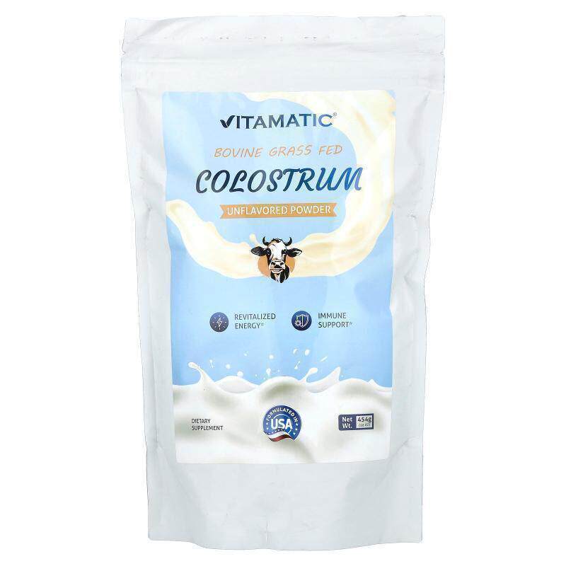 Vitamatic,Colostrum Powder, Unflavored, 4.23 oz (120 g)
