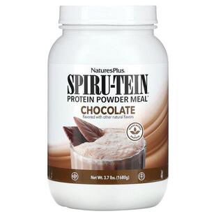 自然加,Spiru-Tein, Protein Powder Meal, Chocolate, 3.7 lbs (