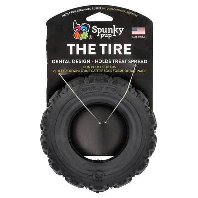 Spunky Pup,The Tire Chew Toy, Large, 1 Count