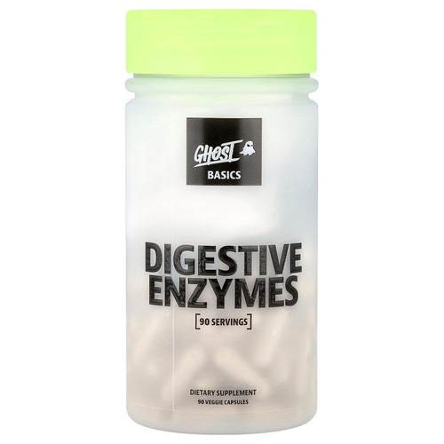Ghost,Basics, Digestive Enzymes, 90 Veggie Capsules