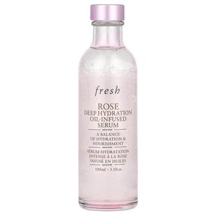 Fresh,Rose, Deep Hydration Oil-Infused Serum, 3.3 fl oz (100