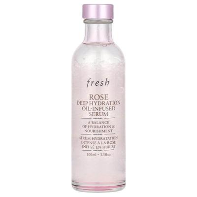 Fresh,Rose, Deep Hydration Oil-Infused Serum, 3.3 fl oz (100