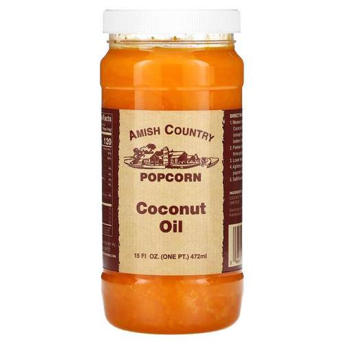 Amish Country Popcorn,Coconut Oil, 15 fl oz (472 ml)