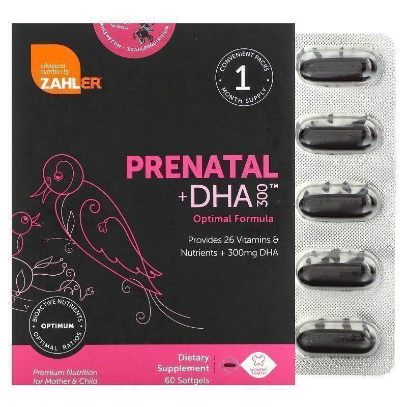 Zahler产前DHA母子新陈代谢进口藻类DHA