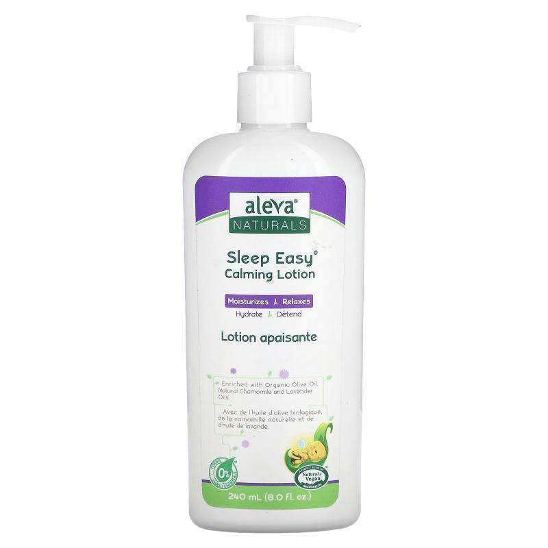 Aleva Naturals,Sleep Easy Calming Lotion, 8 fl oz (240 ml)